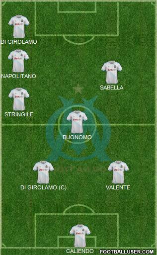 Olympique de Marseille Formation 2012