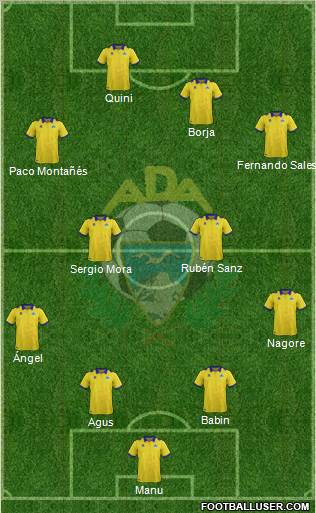 A.D. Alcorcón Formation 2012