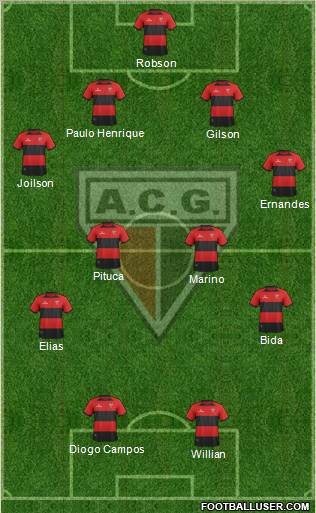 Atlético C Goianiense Formation 2012