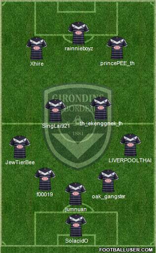 FC Girondins de Bordeaux Formation 2012