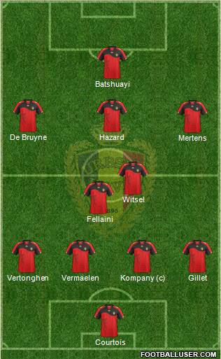 Belgium Formation 2012