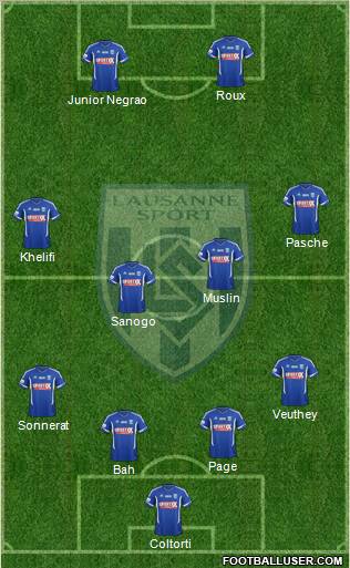 FC Lausanne-Sport Formation 2012