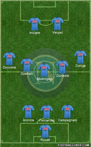 Napoli Formation 2012
