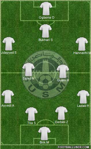 Union Sportive Monastirienne Formation 2012