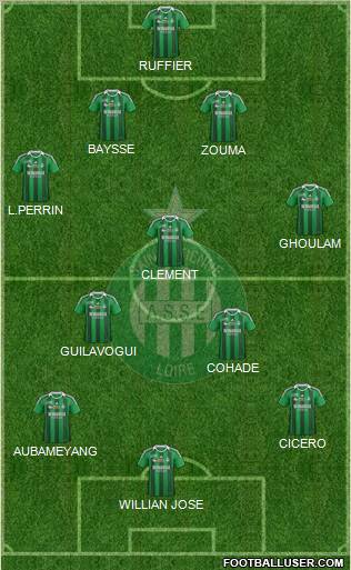 A.S. Saint-Etienne Formation 2012