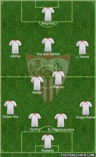Sevilla F.C., S.A.D. Formation 2012