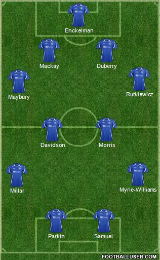 St. Johnstone Formation 2012