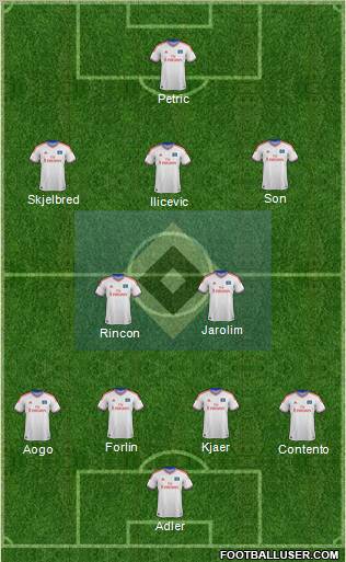 Hamburger SV Formation 2012