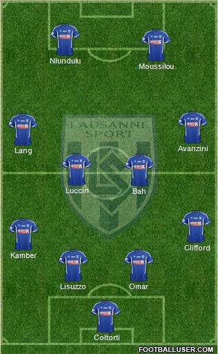 FC Lausanne-Sport Formation 2012