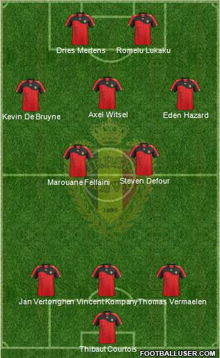 Belgium Formation 2012