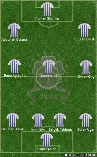 Gebzespor Formation 2012