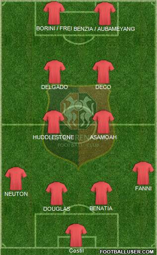 Stade Rennais Football Club Formation 2012