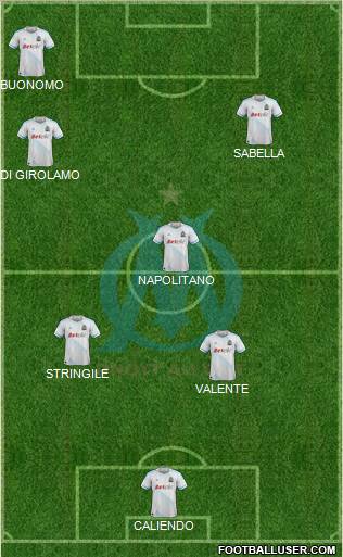 Olympique de Marseille Formation 2012