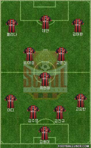 FC Seoul Formation 2012