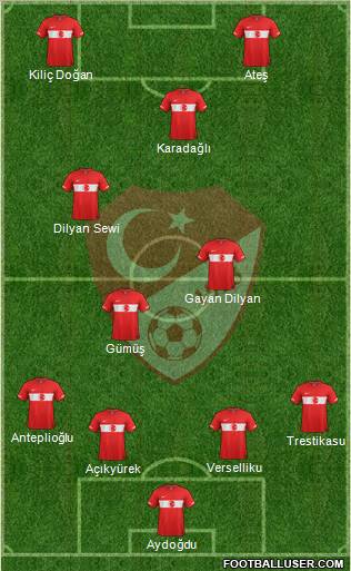 Turkey Formation 2012