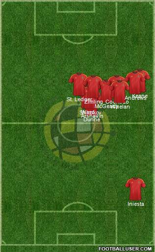 Spain Formation 2012