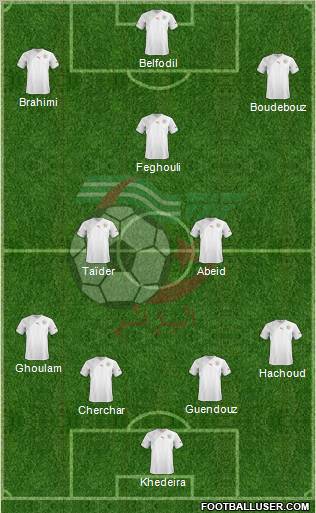 Algeria Formation 2012