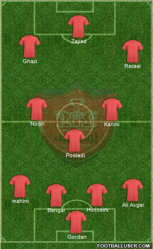 Persepolis Tehran Formation 2012
