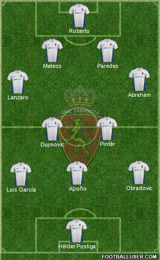 R. Zaragoza S.A.D. Formation 2012