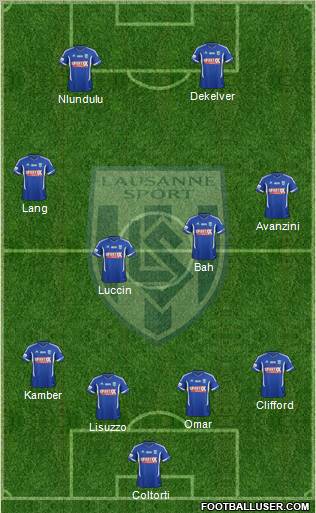 FC Lausanne-Sport Formation 2012