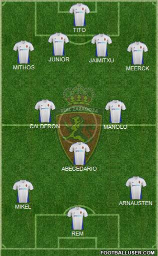 R. Zaragoza S.A.D. Formation 2012