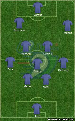 Union Sportive Créteil-Lusitanos Football Formation 2012