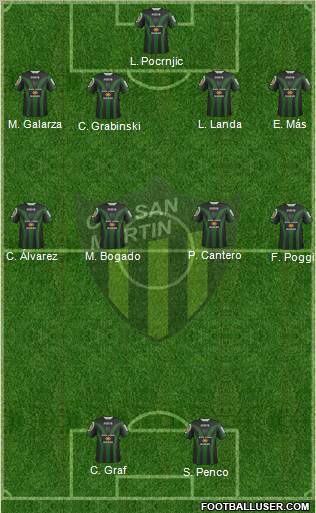 San Martín de San Juan Formation 2012