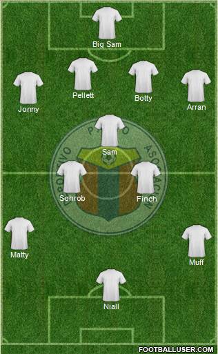 A Deportivo Pasto Formation 2012
