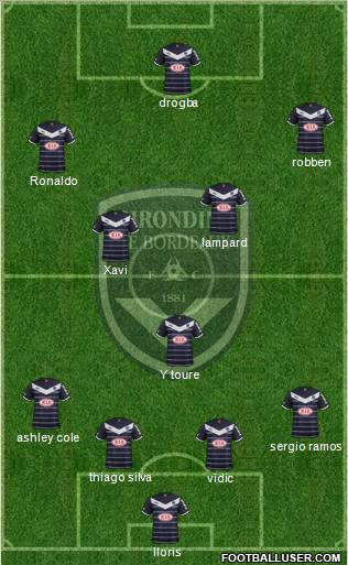 FC Girondins de Bordeaux Formation 2012