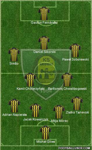 GKS Katowice Formation 2012