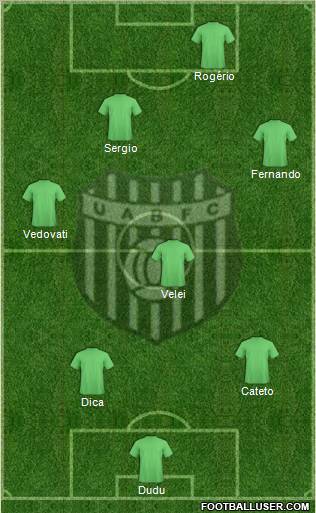 União Agrícola Barbarense FC Formation 2012