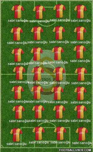 Galatasaray SK Formation 2012