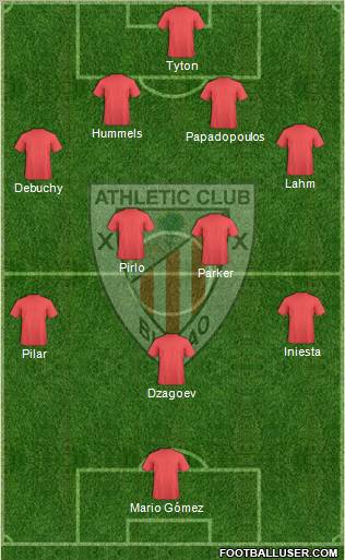 Athletic Club Formation 2012