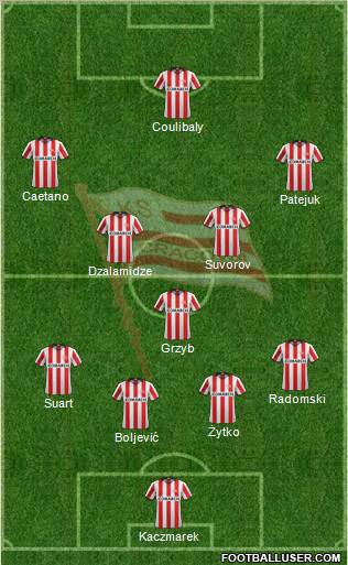 Cracovia Krakow Formation 2012