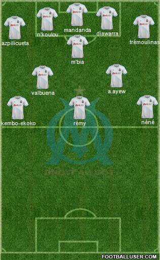 Olympique de Marseille Formation 2012