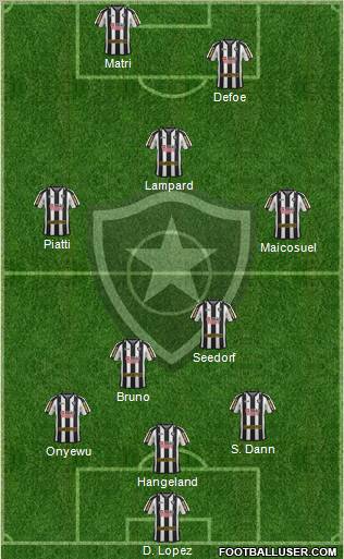 Botafogo FR Formation 2012