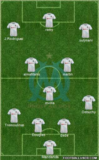 Olympique de Marseille Formation 2012