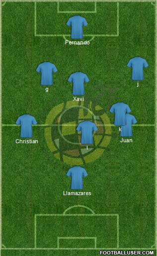 Spain Formation 2012