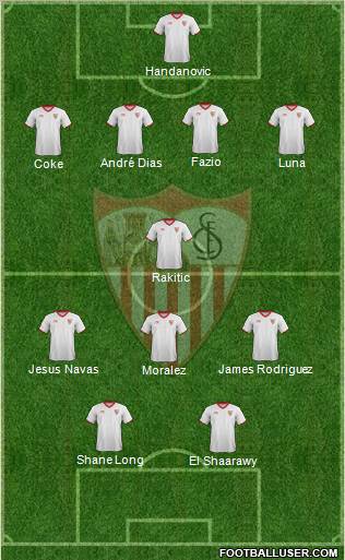 Sevilla F.C., S.A.D. Formation 2012