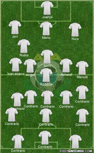 A.D. Alcorcón Formation 2012