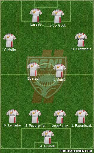 A.S. Nancy Lorraine Formation 2012