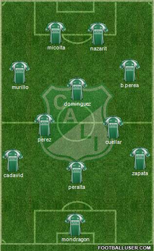 AC Deportivo Cali Formation 2012