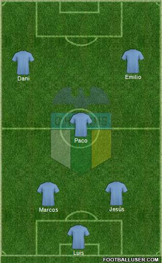 CD O'Higgins de Rancagua S.A.D.P. Formation 2012