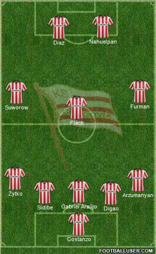 Cracovia Krakow Formation 2012