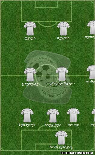 FC Zestafoni Formation 2012