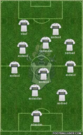 Gimnasia y Esgrima de La Plata Formation 2012