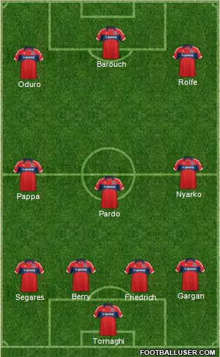 Chicago Fire Formation 2012