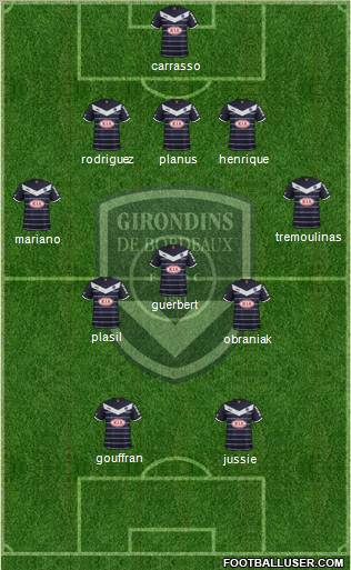 FC Girondins de Bordeaux Formation 2012