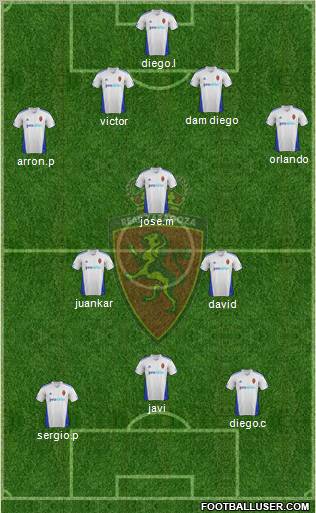 R. Zaragoza S.A.D. Formation 2012