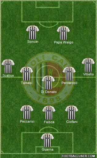 Ascoli football formation